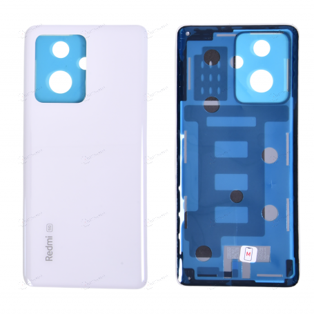 VITRE ARRIERE BLANCHE XIAOMI REDMI NOTE 12 PRO+