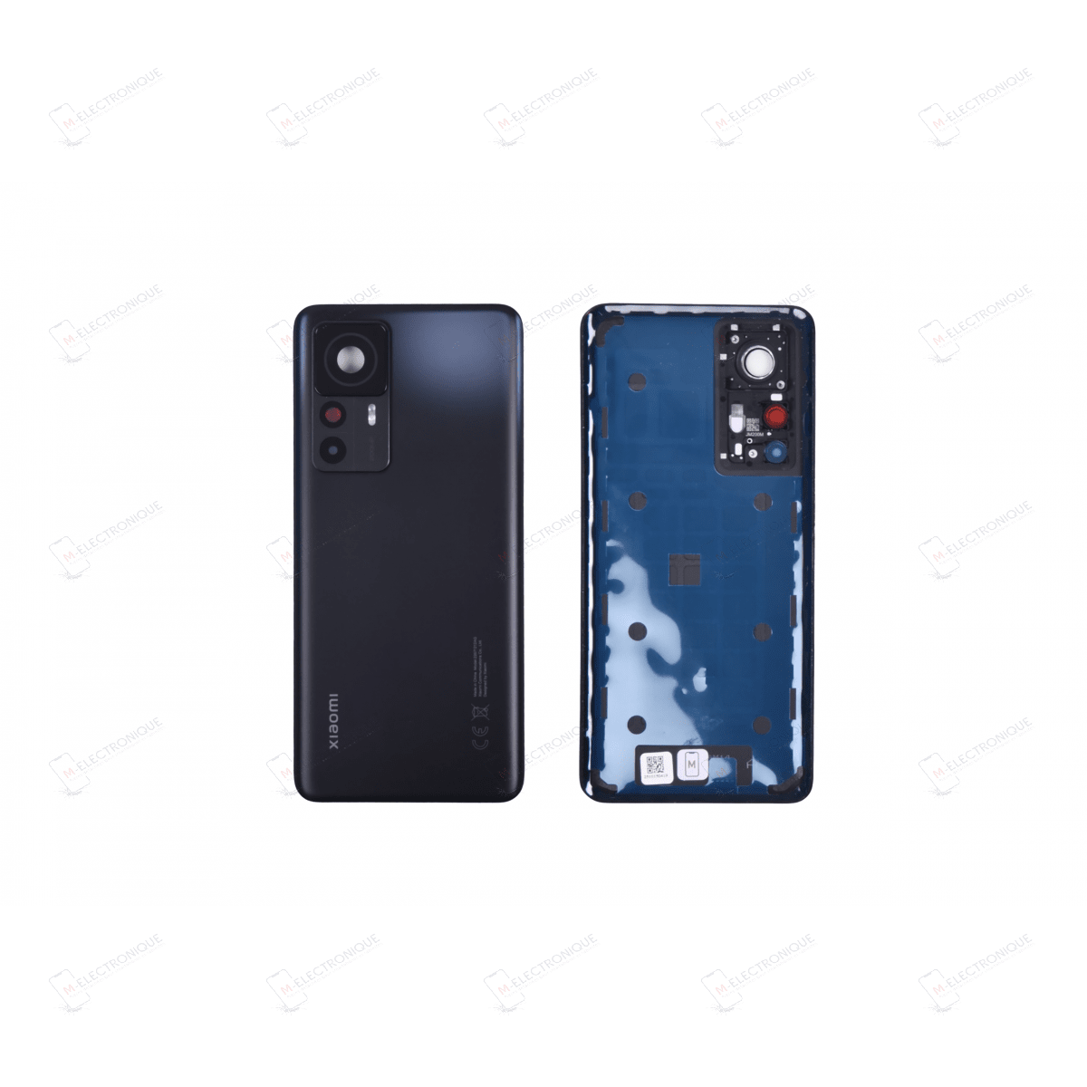 VITRE ARRIERE NOIR XIAOMI 12T PRO