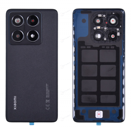 VITRE ARRIERE TITANE NOIR XIAOMI 14T PRO