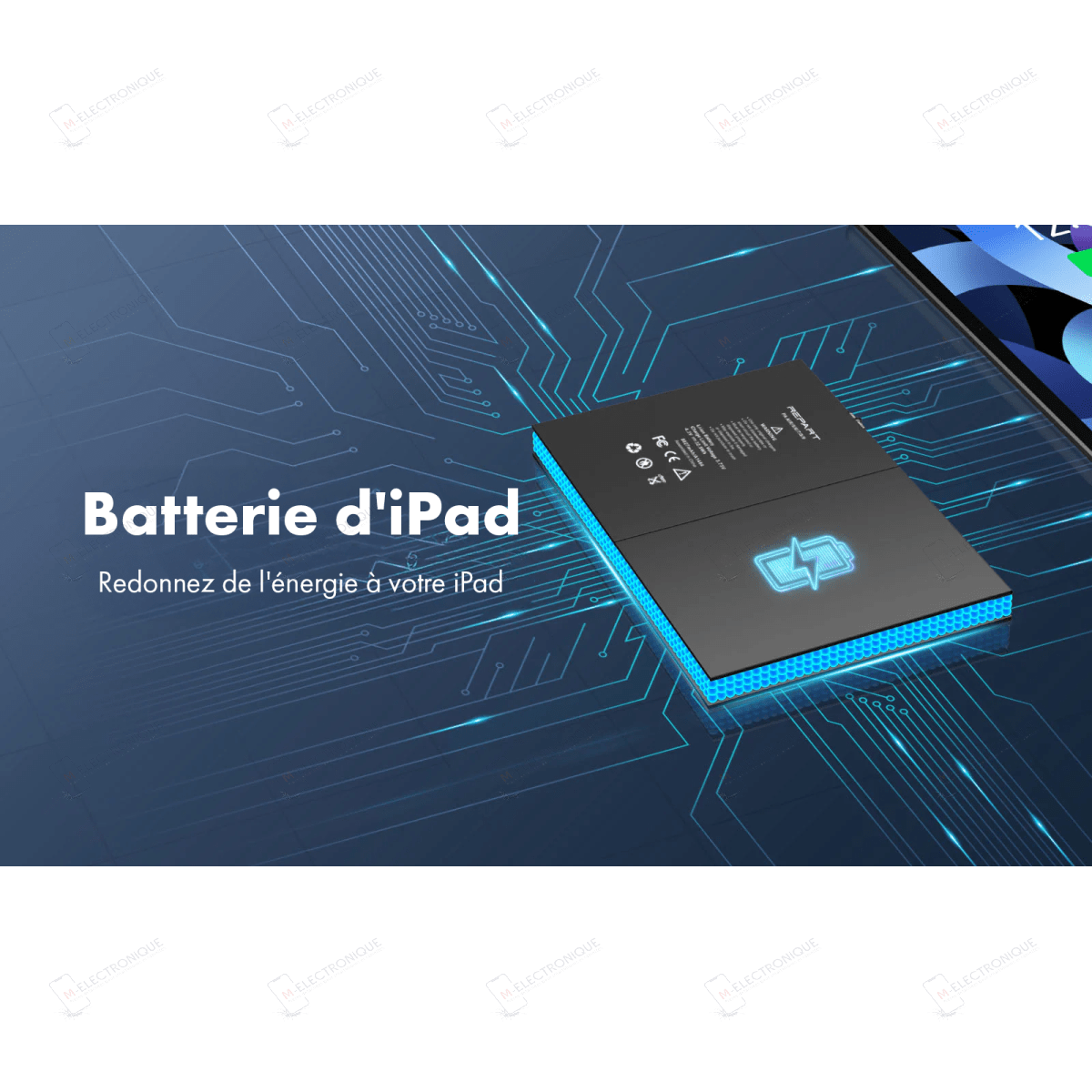 BATTERIE REPART IPAD 10 / AIR 4 / AIR 5 / AIR 6