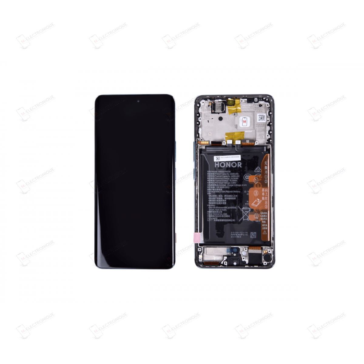 ECRAN AVEC BATTERIE CYAN HONOR MAGIC 7 LITE