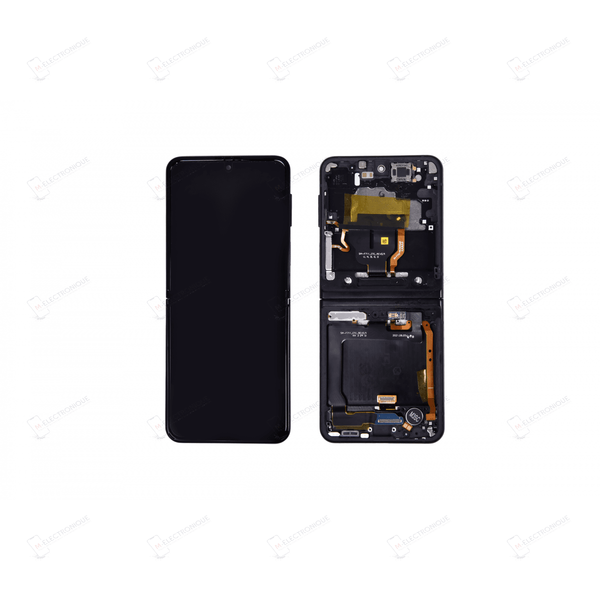 ECRAN PLIABLE NOIR REFURB SAMSUNG GALAXY Z FLIP 3