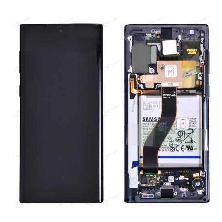 ECRAN NOIR SAMSUNG GALAXY NOTE 10 AVEC BATTERIE