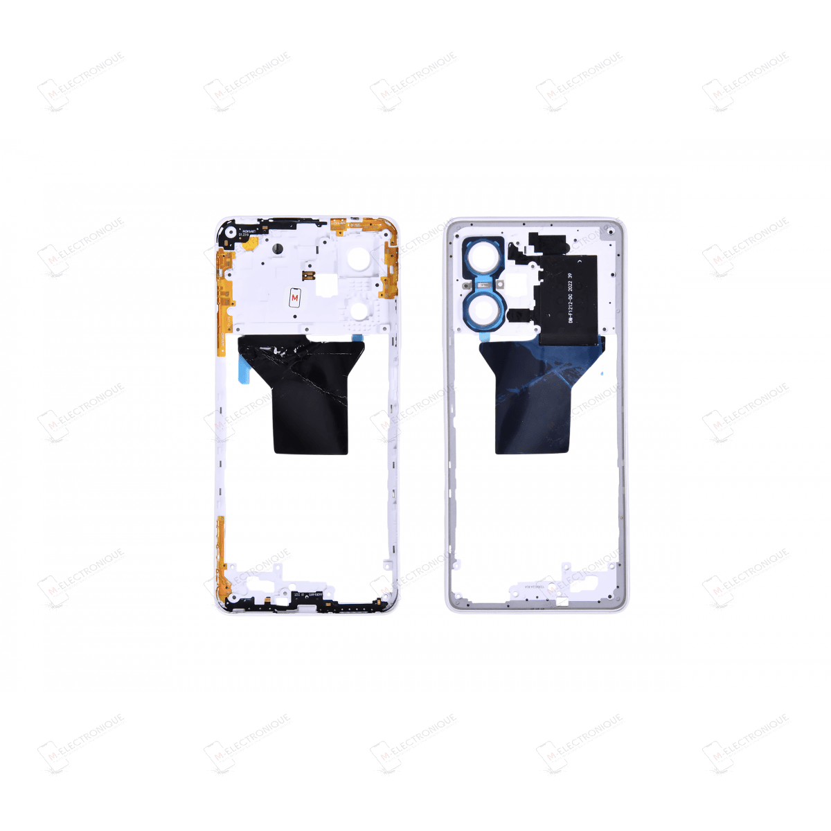 CHASSIS INTERMEDIAIRE BLANC XIAOMI REDMI NOTE 12 PRO 5G