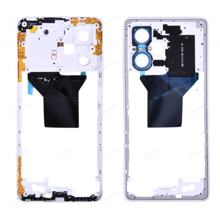 CHASSIS INTERMEDIAIRE BLANC XIAOMI REDMI NOTE 12 PRO 5G