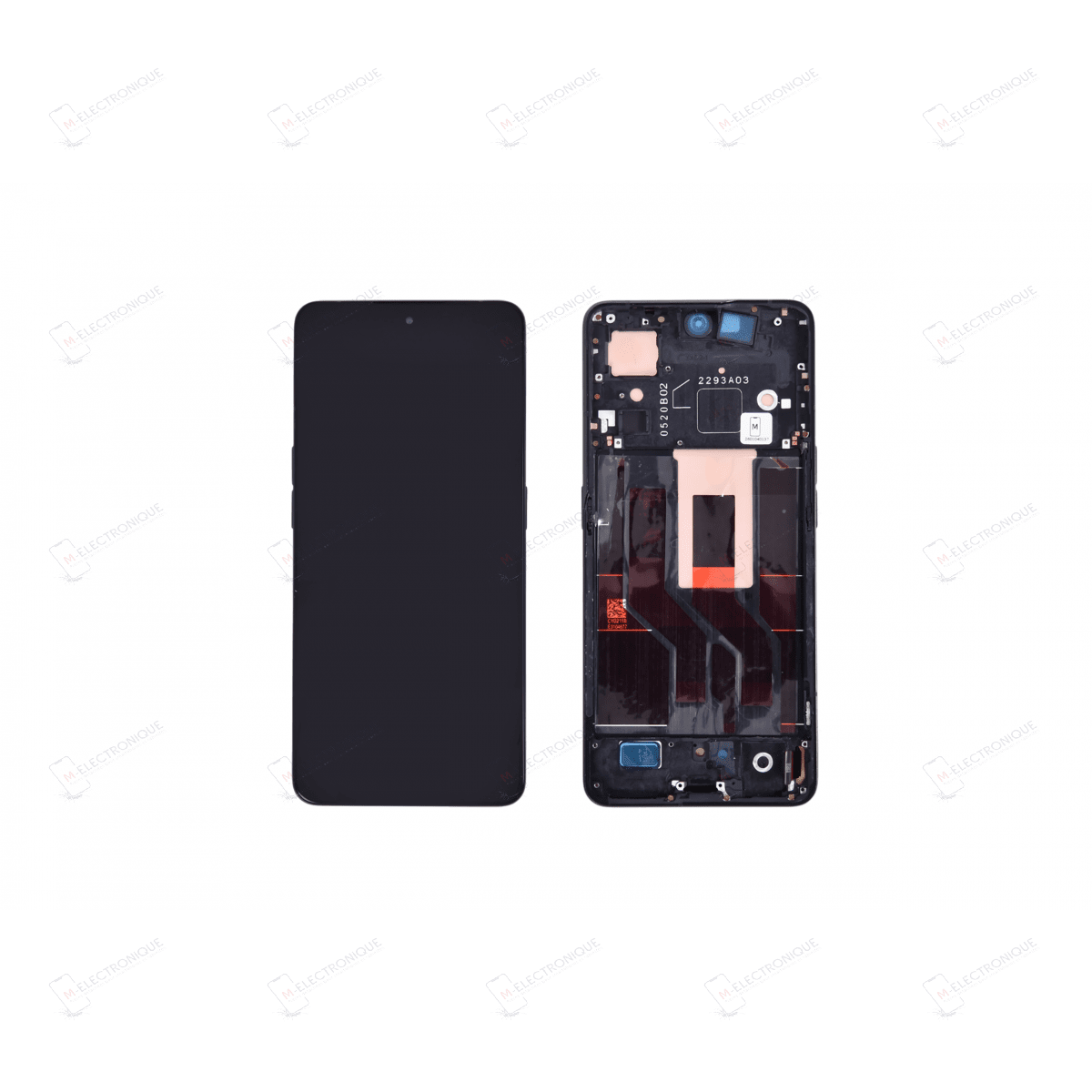 ECRAN NOIR UNITY OPPO RENO8 PRO 5G