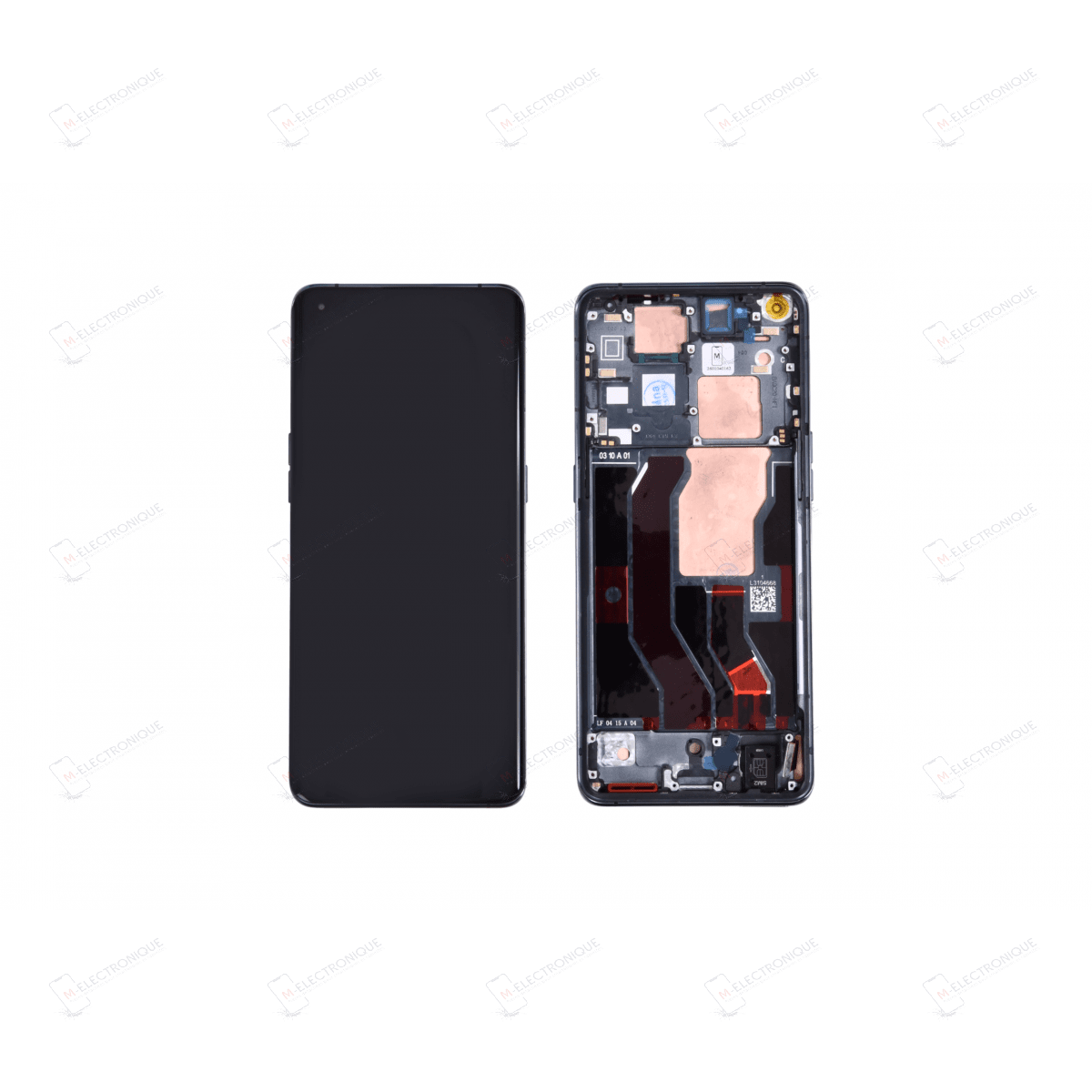 ECRAN NOIR UNITY OPPO FIND X3 PRO